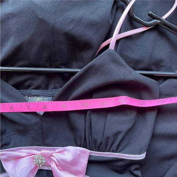 City Triangles Black and Pink Cocktail Dress - Picture 6 of 6